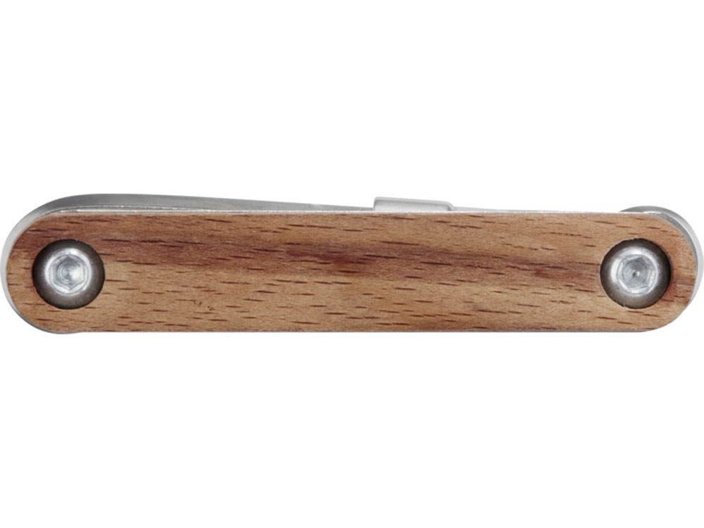 Fixie долговечный компактный многофункциональный инструмент для велосипедов с 8 функциями, дерево — изображение 2