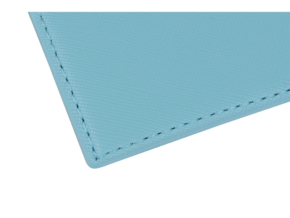 Чехол для карточек и купюр Weekend из ПВХ, голубой — изображение 6