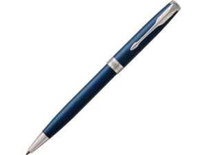 Ручка шариковая Parker Sonnet Core Subtle Blue CT, синий/серебристый
