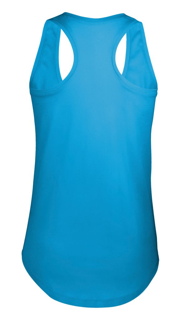 Майка женская Moka 110, ярко-голубая — изображение 2