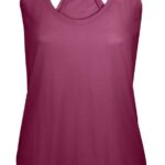 Майка женская Moka 110, темно-розовая (малиновая)