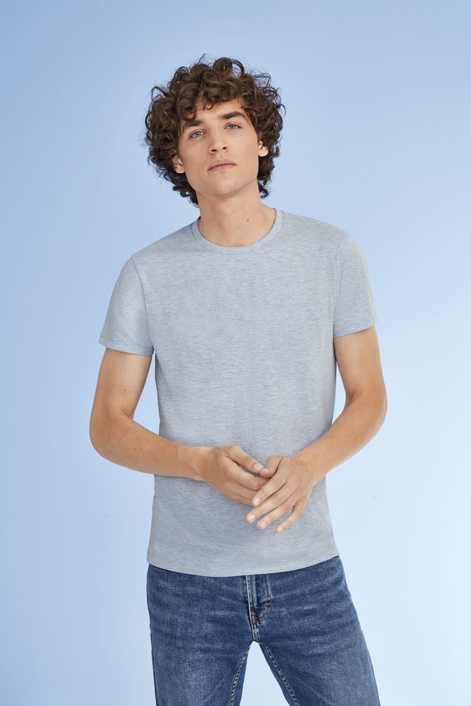 Футболка мужская Regent Fit 150, ярко-синяя (royal) — изображение 6