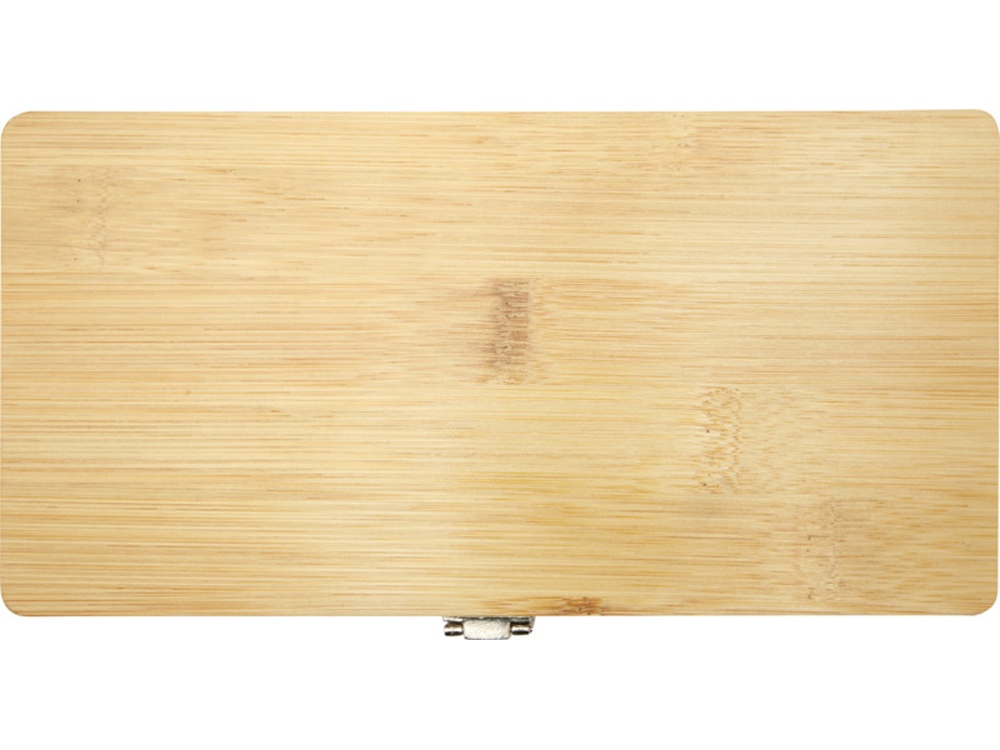 Набор инструментов Rivet из 19 предметов из бамбука/переработанной пластмассы - Натуральный — изображение 2