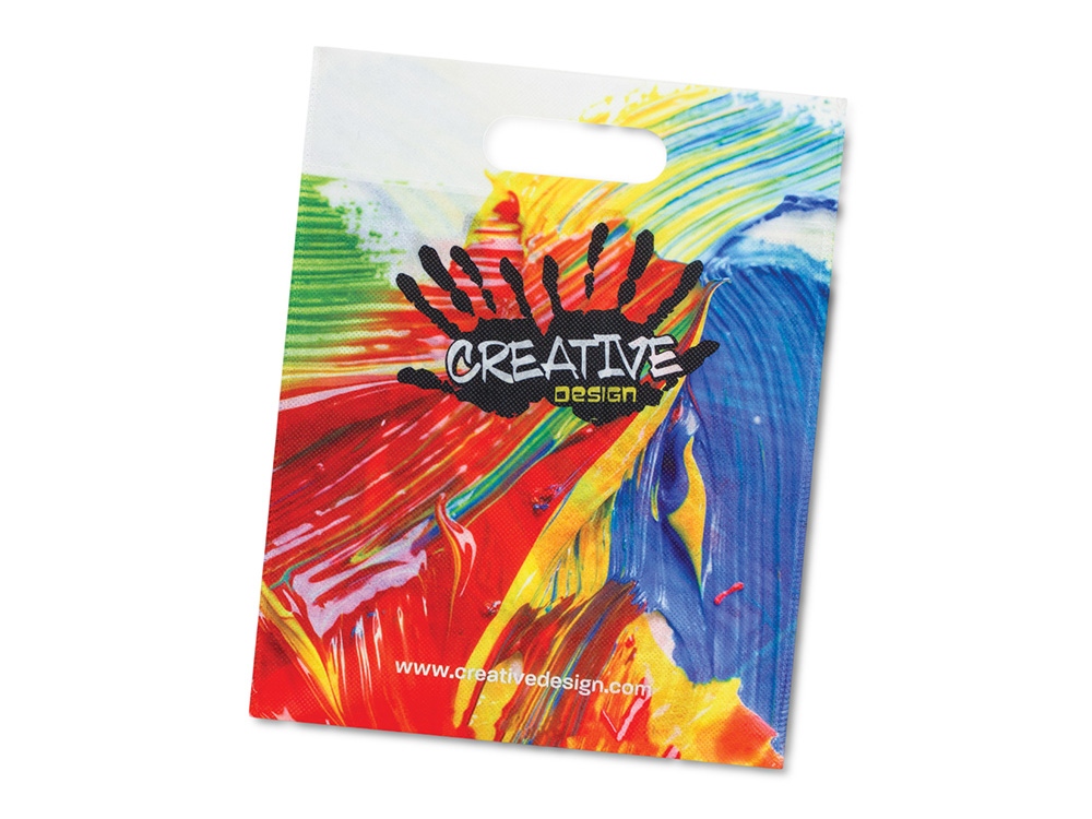 Сумка для выставок из нетканого материала PET с возможностью полноцветной печати — изображение 2