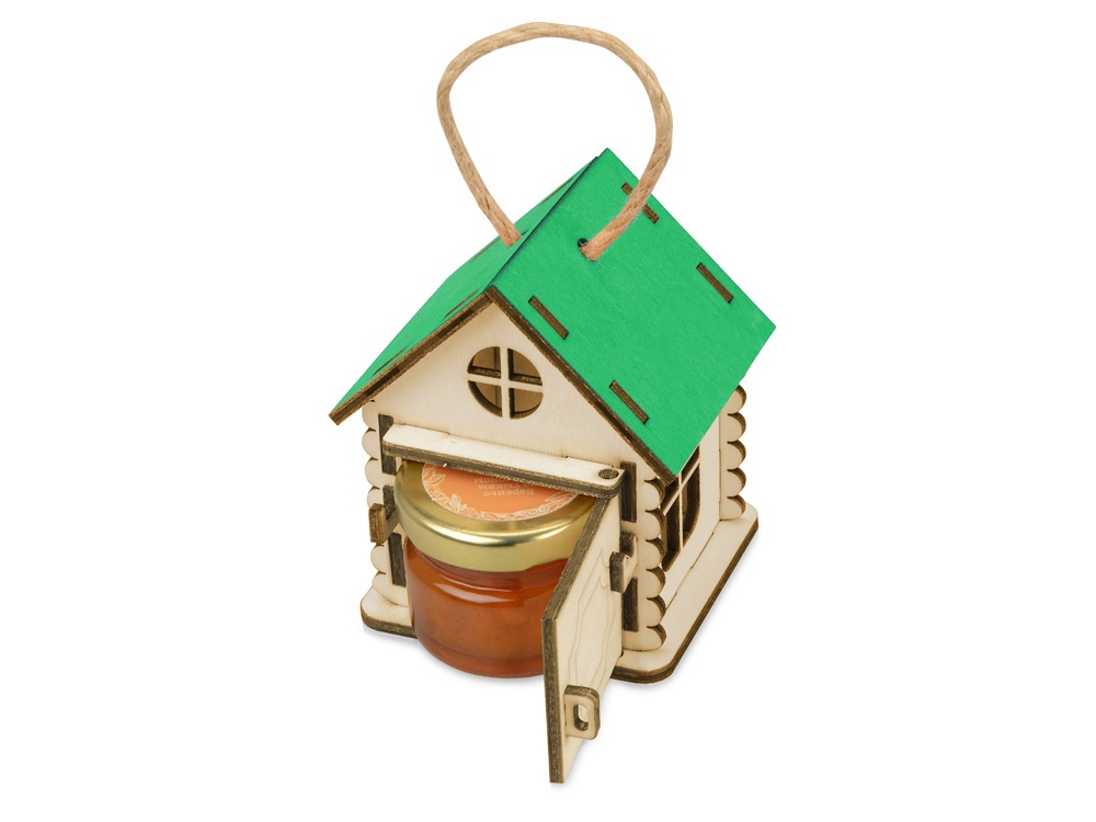 Игрушка Домик упаковка, зеленый — изображение 3