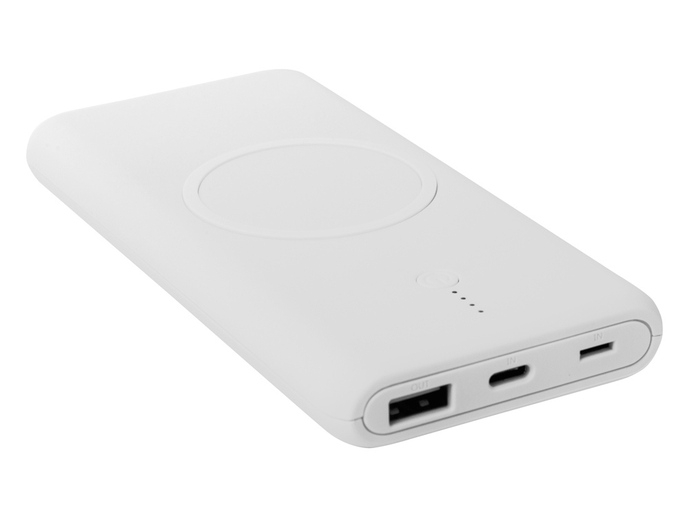 Внешний беспроводной аккумулятор c QC/PD Reload, 10000 mAh, белый (Р) — изображение 4