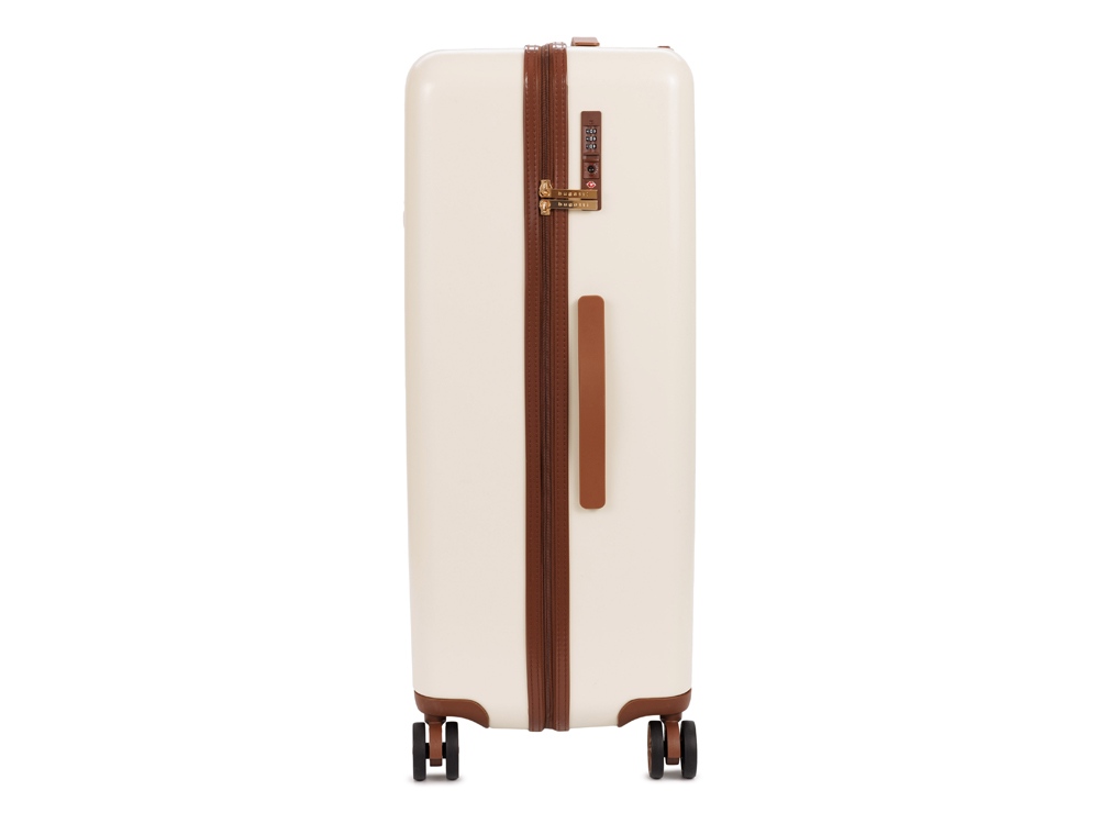 Чемодан BUGATTI Amelia, бежевый, поликарбонат / АБС-пластик, 50х29х76 см, 85 л — изображение 3