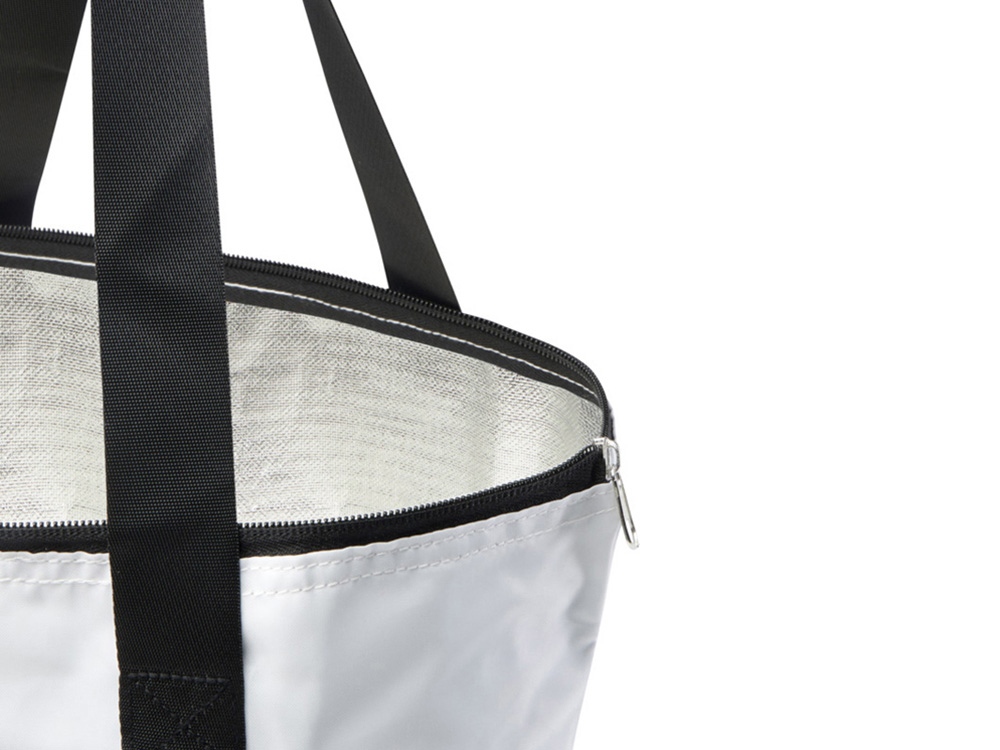 EcoFold Складная сумка-холодильник из RPET 15 л - Белый — изображение 4