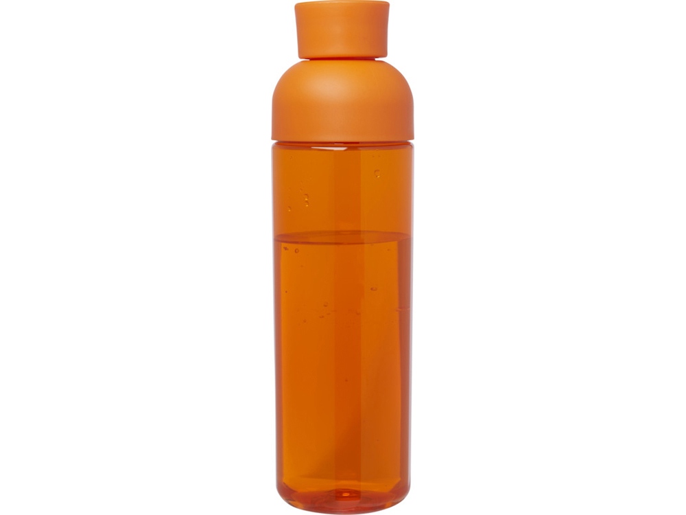 Illuminate бутылка для воды из переработанного PET-пластика, объемом 600 мл - Оранжевый — изображение 3