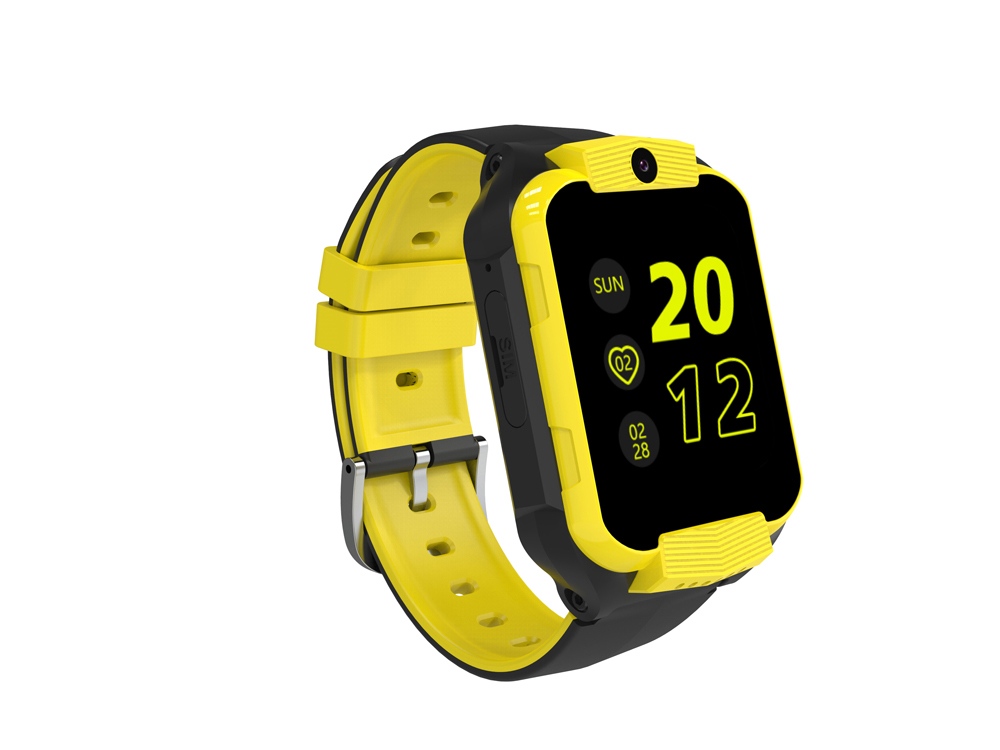 Детские часы Cindy KW-41, IP67, желтый/черный — изображение 3