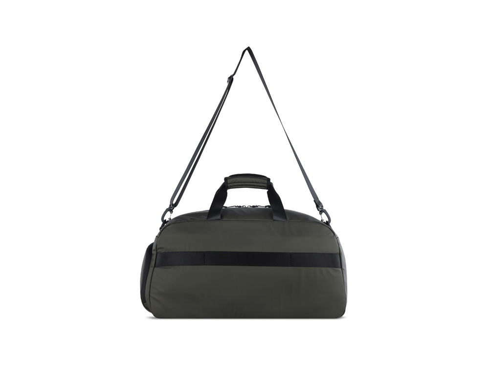 Сумка спортивная BUGATTI Blanc, оливковая, тарпаулин/полиэстер, 52х26х27,5 см — изображение 4