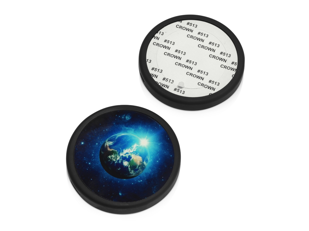 Беспроводное зарядное устройство Sketch с полноцветной печатью, черный — изображение 11