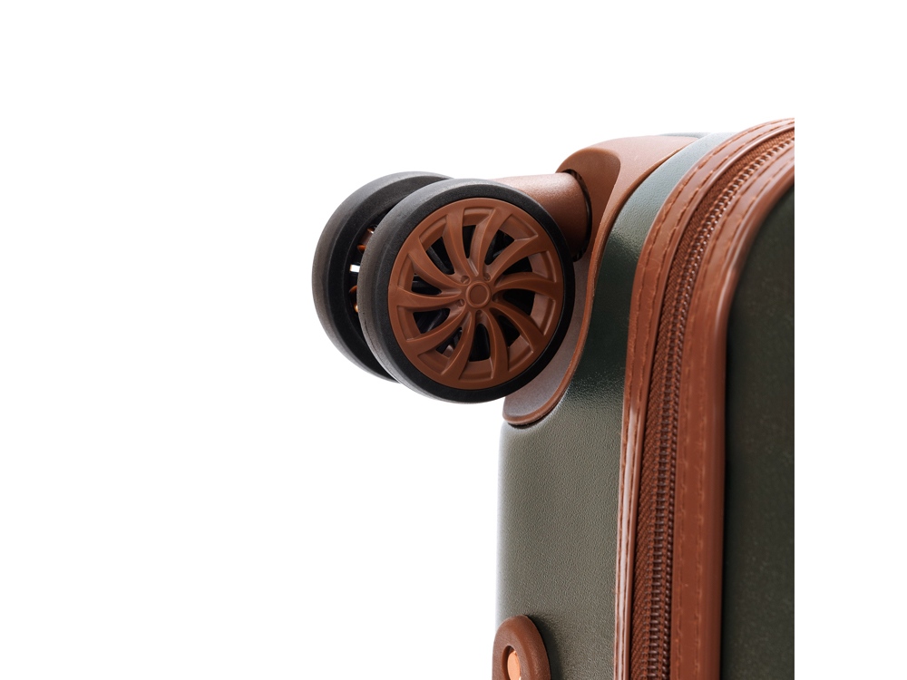 Чемодан BUGATTI Amelia, зеленый, поликарбонат / АБС-пластик, 42х24х67 см, 55 л — изображение 10