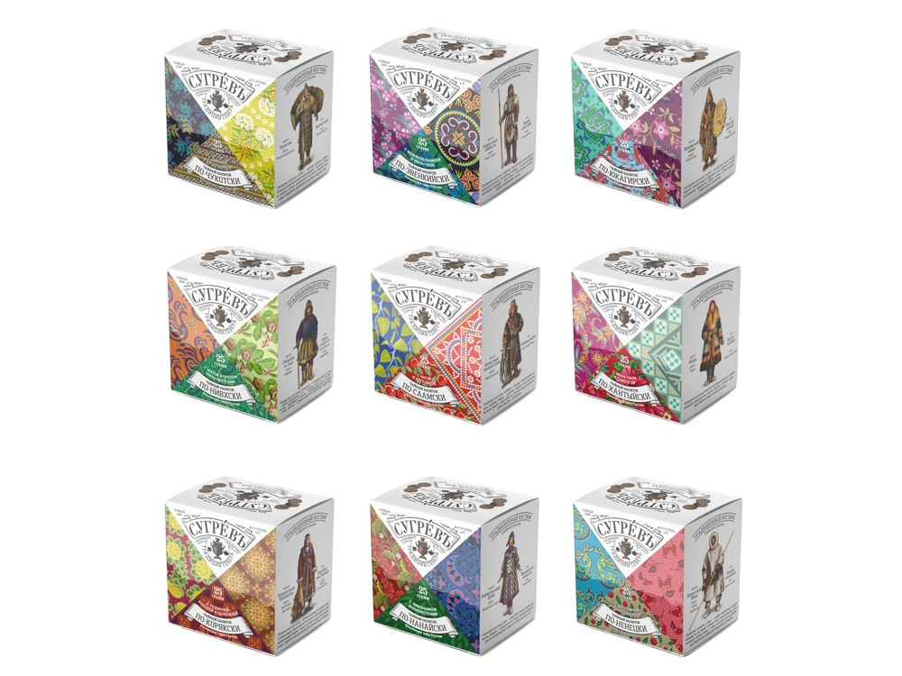 Подарочный набор c чаем Сокровища Севера в деревянной шкатулке без лого — изображение 4