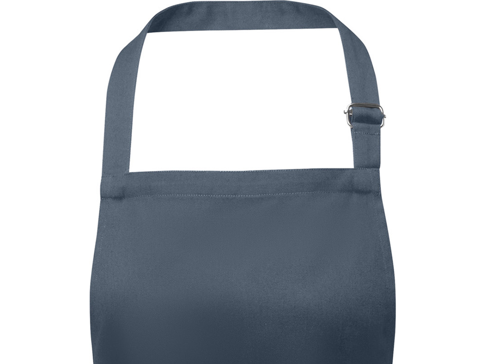Фартук Andrea плотностью 240 г/м² с регулируемой завязкой на шее - Hale Blue — изображение 3