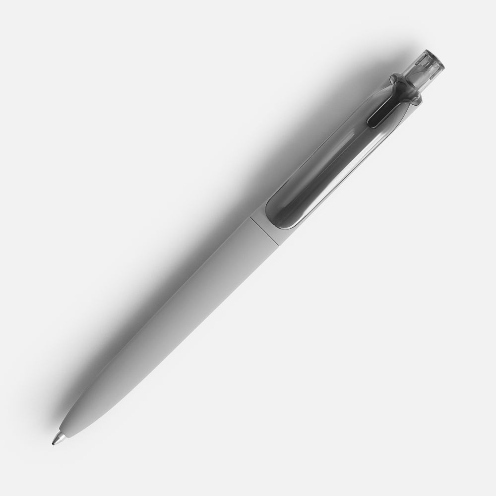 Ручка шариковая Prodir DS8 PRR-T Soft Touch, серая — изображение 2
