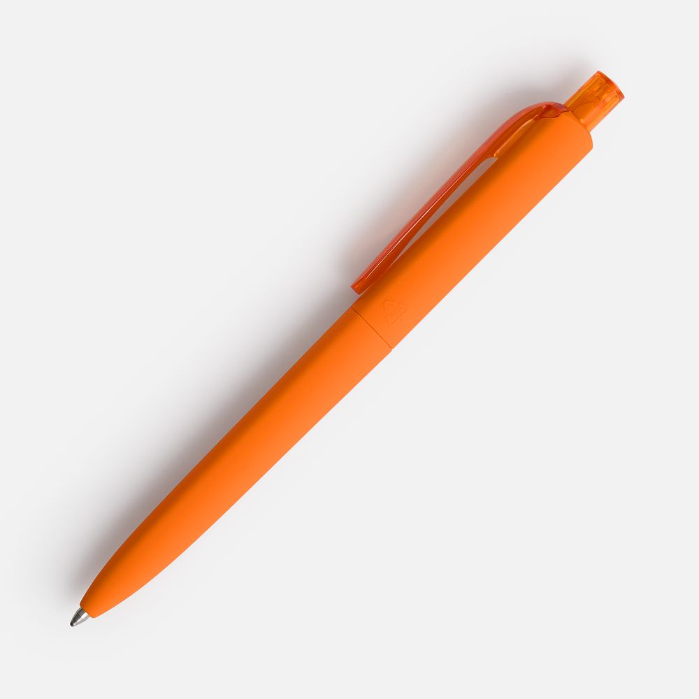 Ручка шариковая Prodir DS8 PRR-T Soft Touch, оранжевая — изображение 3