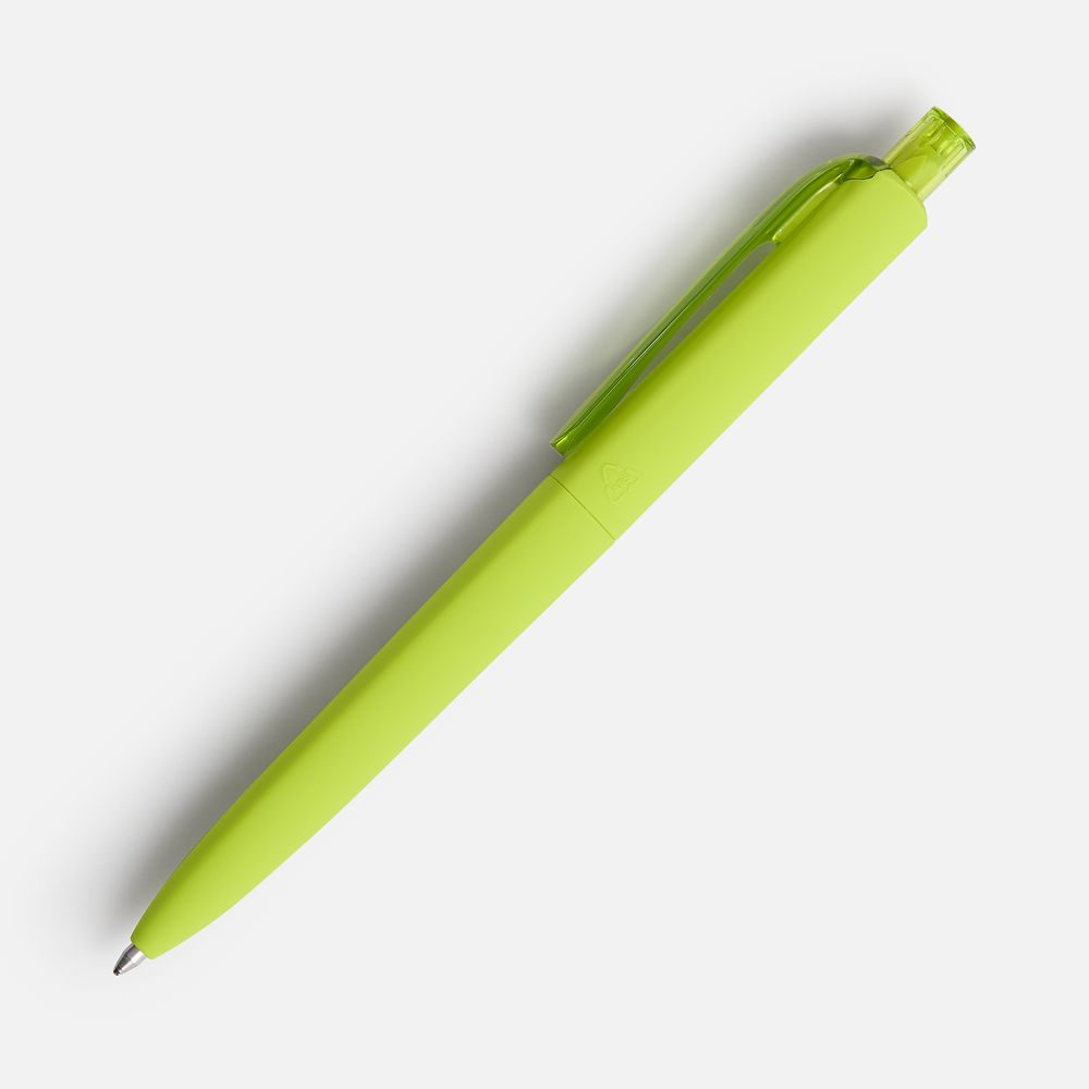 Ручка шариковая Prodir DS8 PRR-T Soft Touch, зеленая — изображение 3