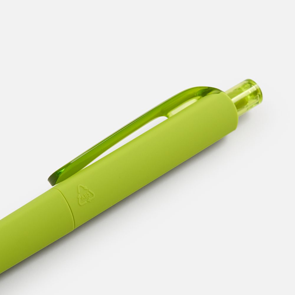 Ручка шариковая Prodir DS8 PRR-T Soft Touch, зеленая — изображение 4