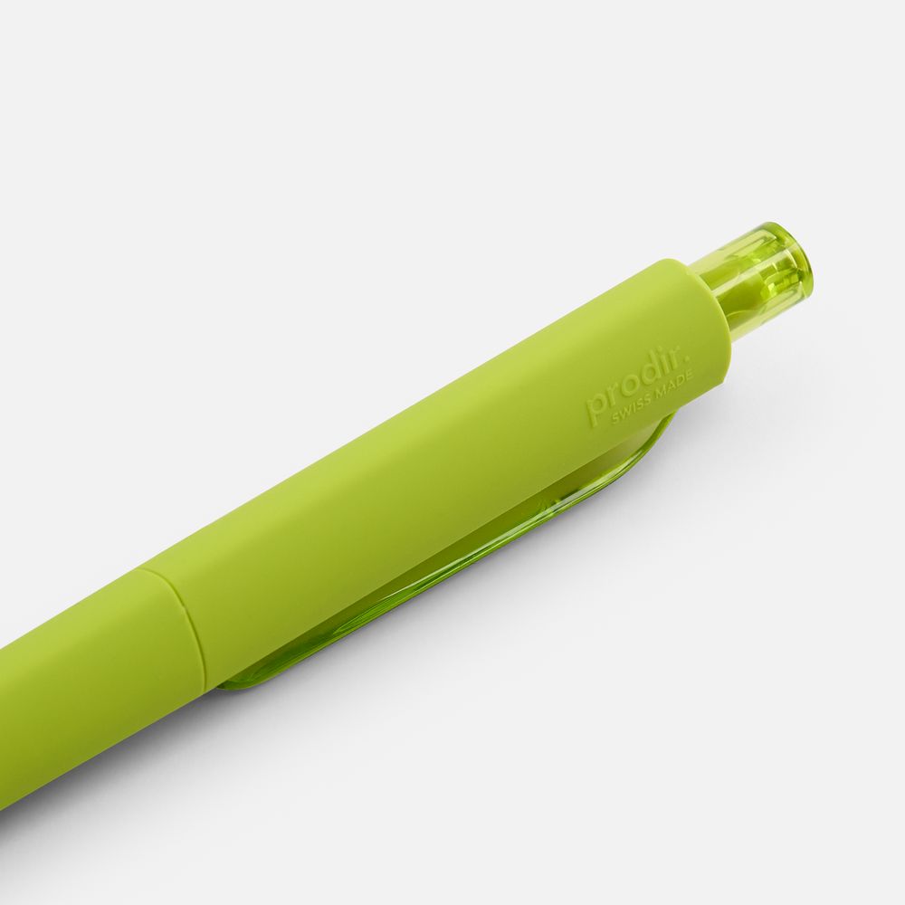 Ручка шариковая Prodir DS8 PRR-T Soft Touch, зеленая — изображение 5
