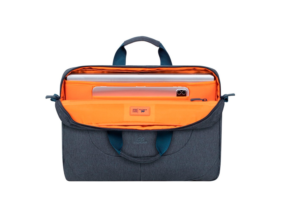 RIVACASE 7731 dark grey сумка для ноутбука 15.6 /6 — изображение 5