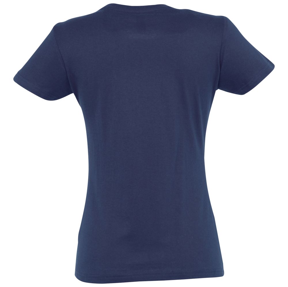 Футболка женская Imperial Women 190, темно-синяя (кобальт) — изображение 3