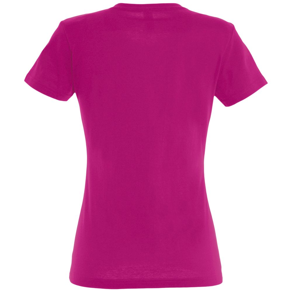 Футболка женская Imperial Women 190, ярко-розовая (фуксия) — изображение 2