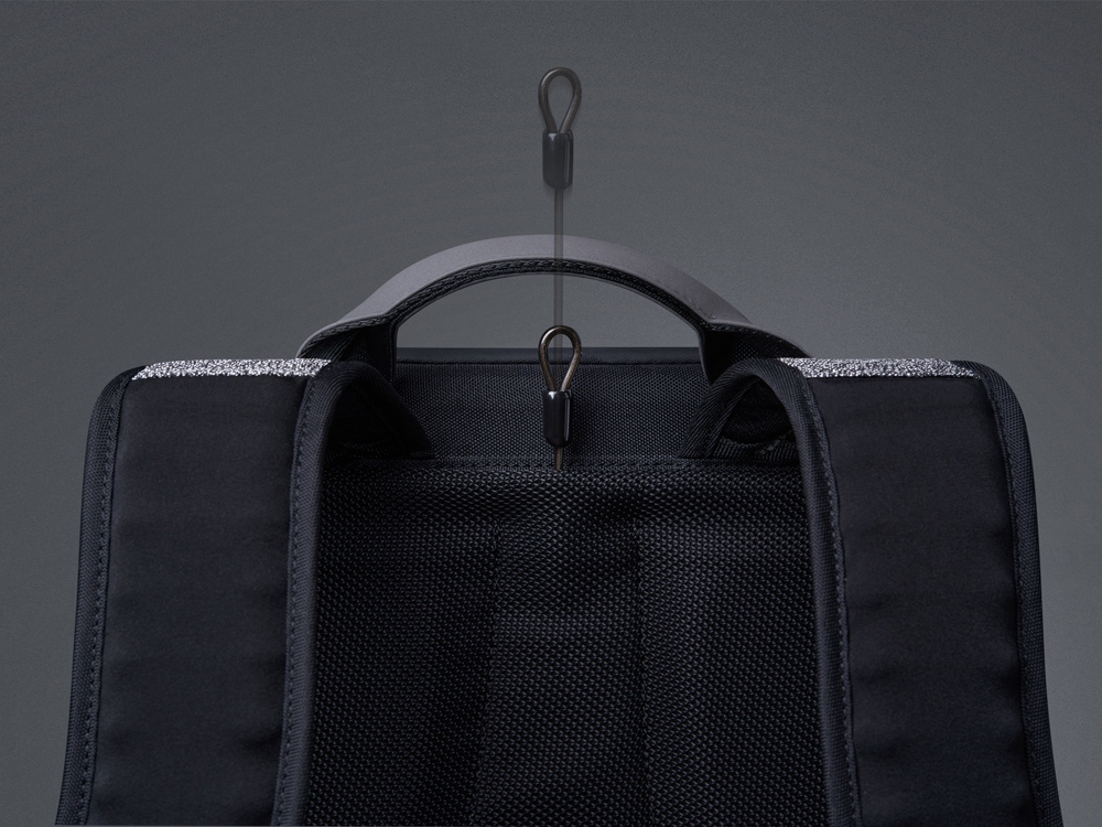 Антикражный рюкзак SnapPack для ноутбука 16, серый — изображение 14