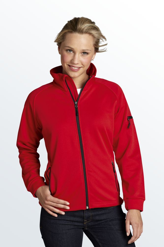 Куртка флисовая женская New Look Women 250, красная — изображение 4