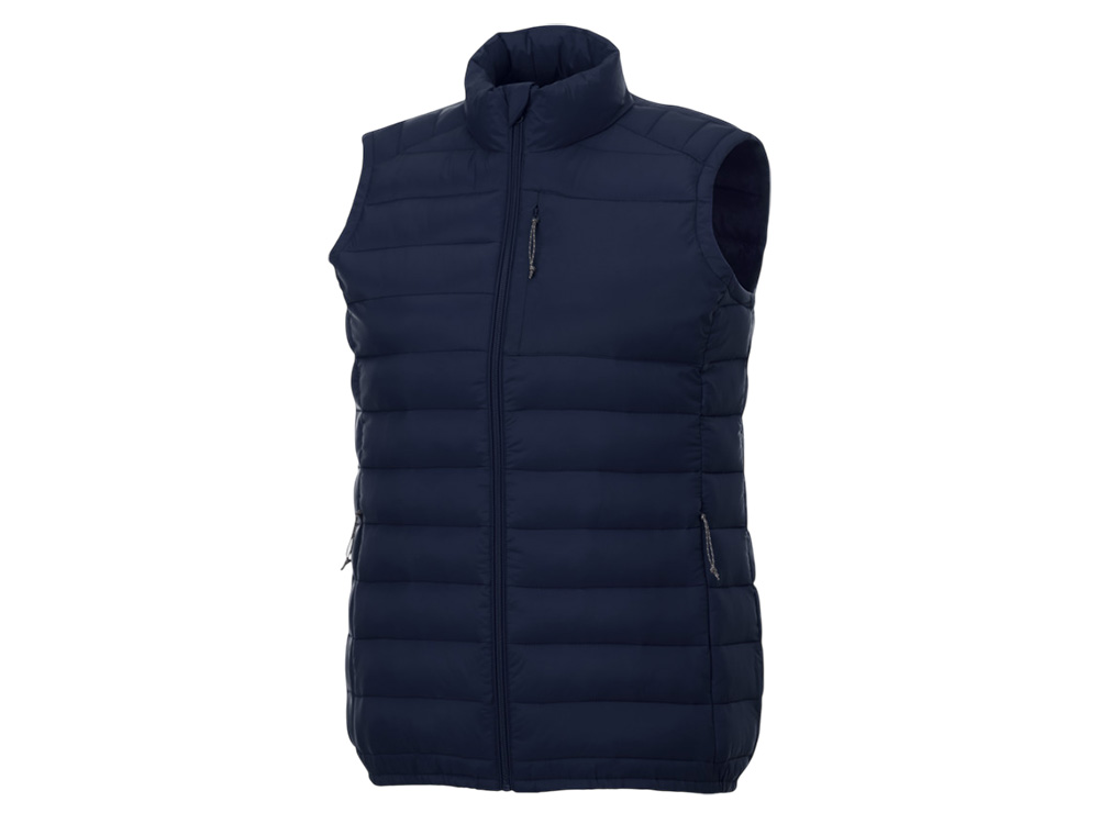 Женский утепленный жилет Pallas из переработанных материалов по стандарту GRS - Темно - синий