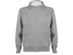 Толстовка на молнии Montblanc унисекс, серый меланж