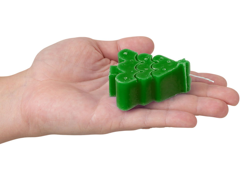 Свеча Елочка, зеленый — изображение 5