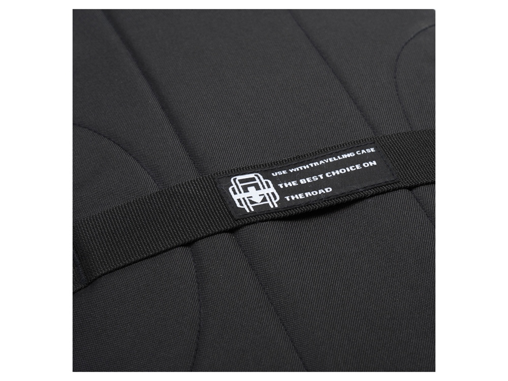 Рюкзак TORBER GRAFFI, серый с карманом синего цвета, полиэстер, 44 x 31 x 18 см — изображение 7