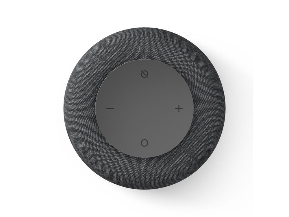 Умная колонка VK Капсула Мини с голосовым помощником Марусей, темный серый — изображение 3