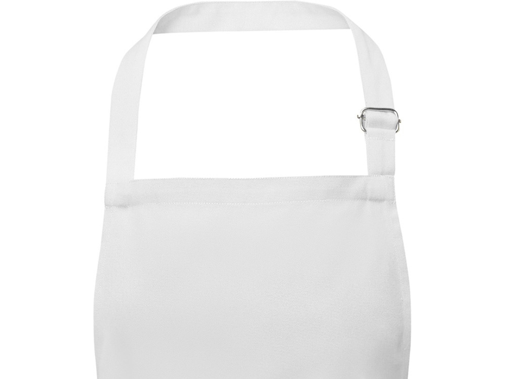 Фартук Andrea плотностью 240 г/м² с регулируемой завязкой на шее - Белый — изображение 3