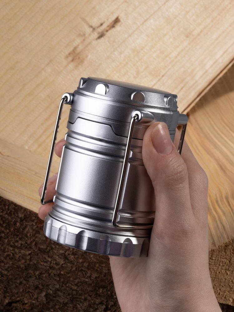 Кемпинговый фонарь Lindau, серебристый — изображение 9