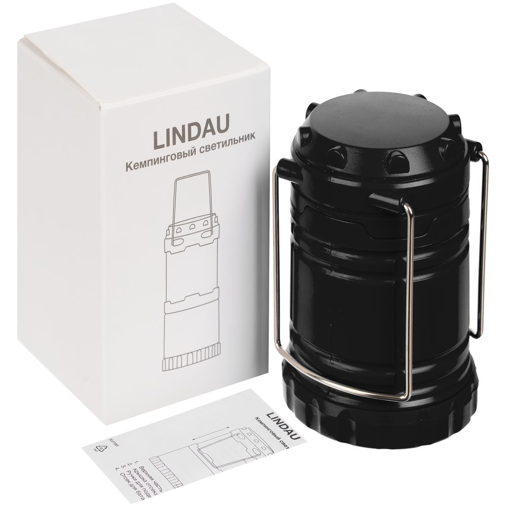 Кемпинговый фонарь Lindau, черный — изображение 7