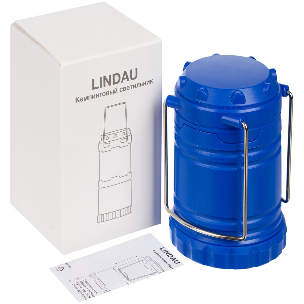 Кемпинговый фонарь Lindau, синий — изображение 7
