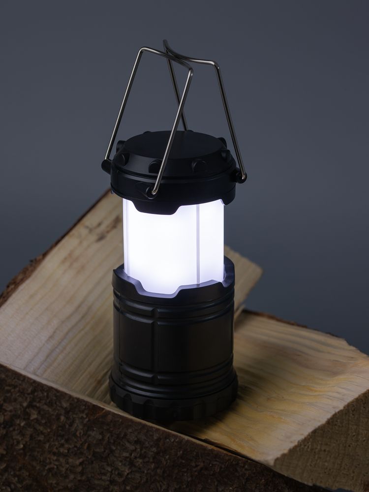 Кемпинговый фонарь с имитацией пламени Lindau Flame, черный — изображение 10