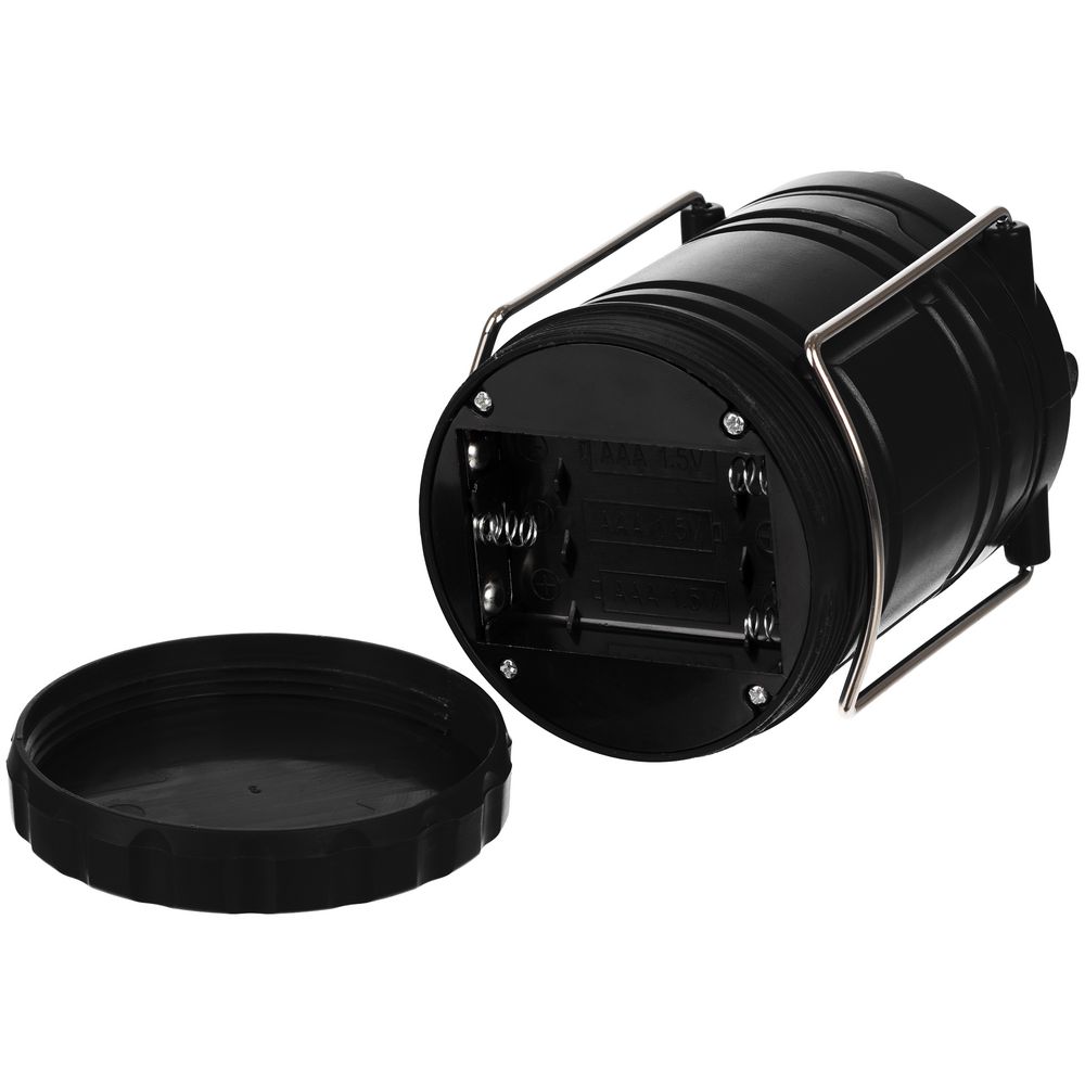 Кемпинговый фонарь с имитацией пламени Lindau Flame, черный — изображение 4