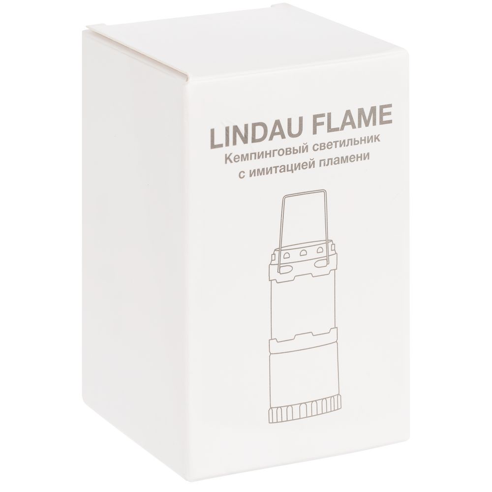 Кемпинговый фонарь с имитацией пламени Lindau Flame, черный — изображение 6