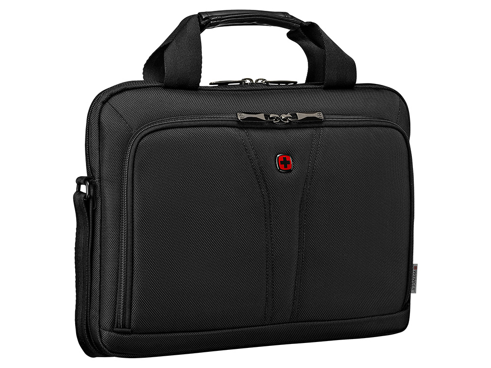 Сумка для ноутбука WENGER BC Free 14'', чёрный, 100% полиэстер, 35x26x6 см, 5 л — изображение 2