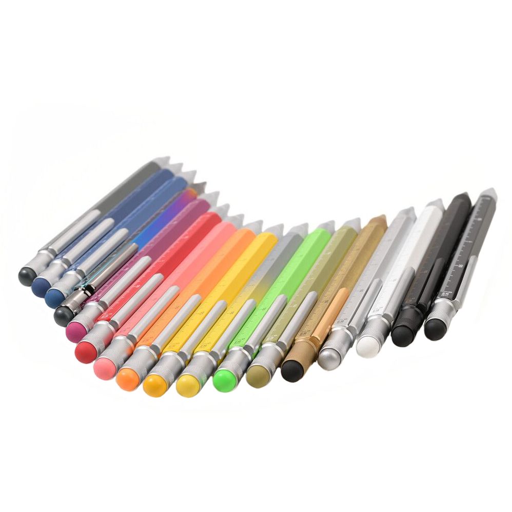 Ручка шариковая Construction, мультиинструмент, золотистая — изображение 3