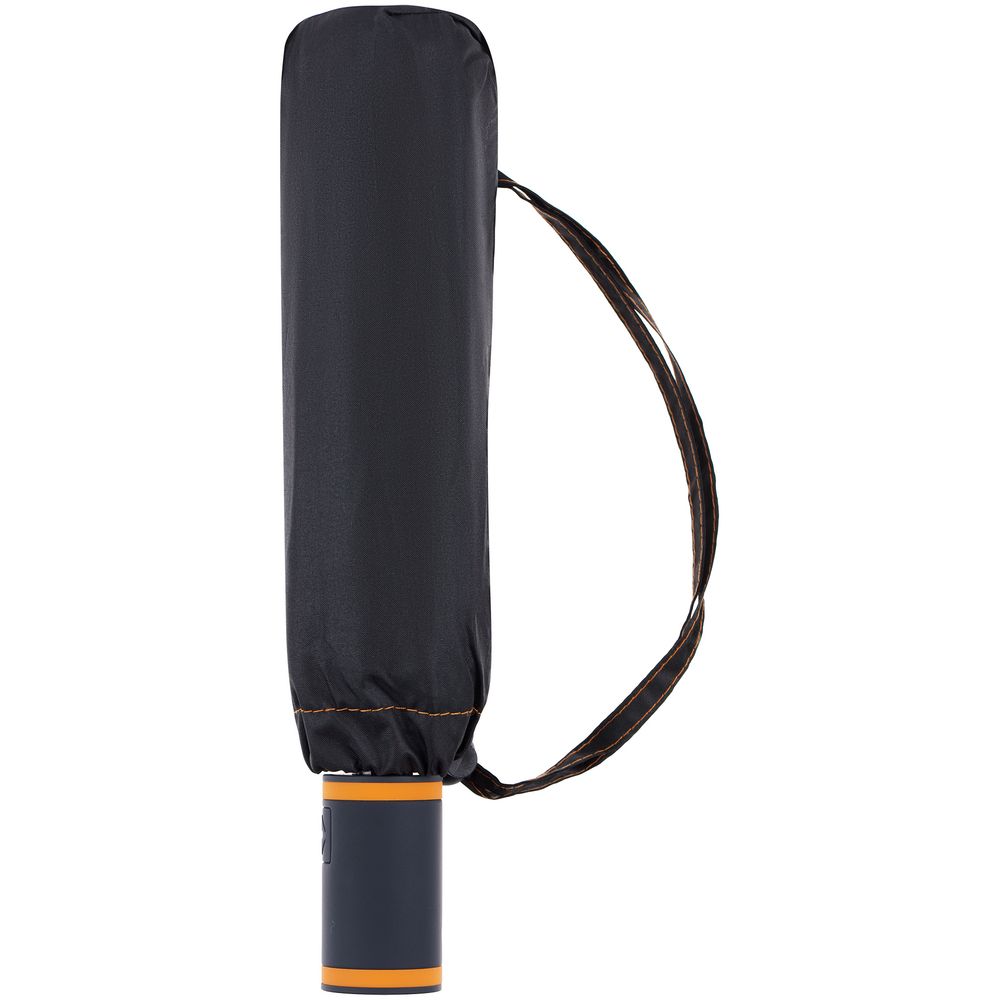 Зонт складной AOC Mini с цветными спицами, оранжевый — изображение 7