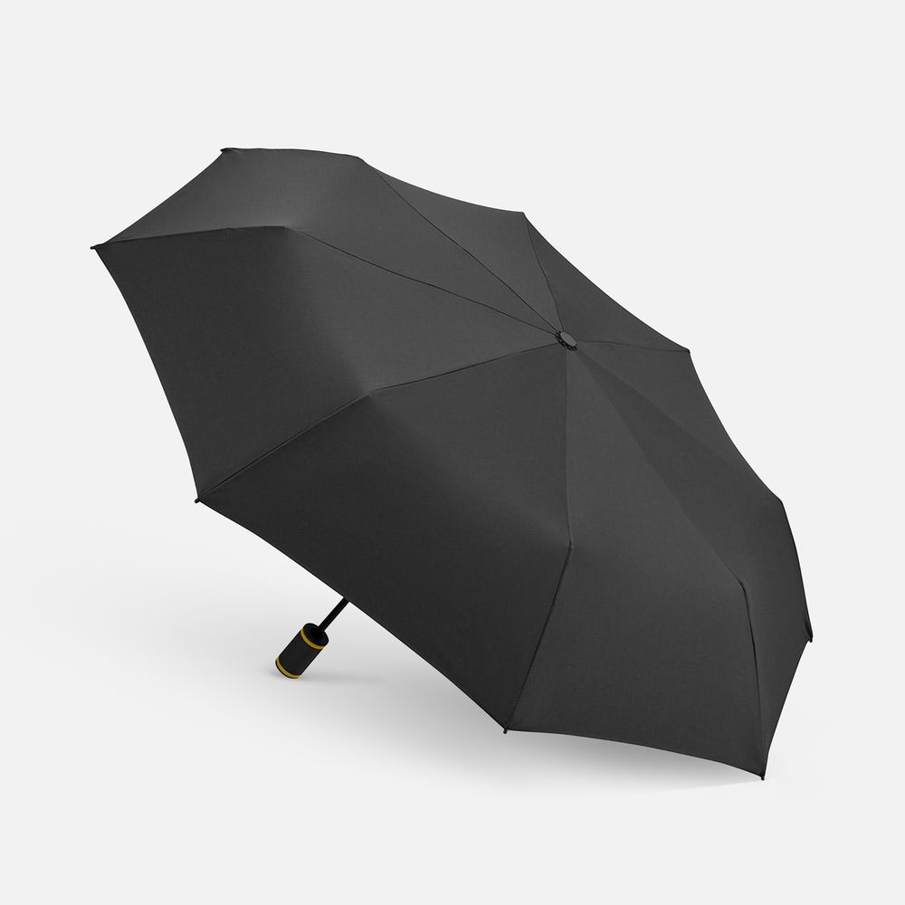 Зонт складной AOC Mini с цветными спицами, желтый — изображение 2