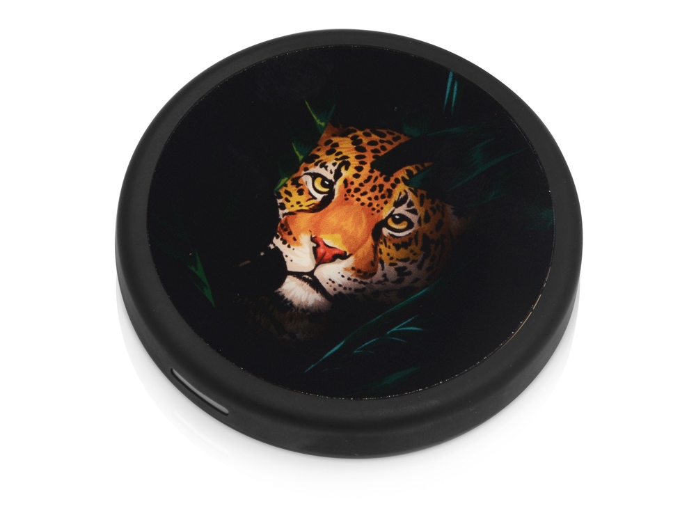 Беспроводное зарядное устройство Sketch с полноцветной печатью, черный — изображение 13