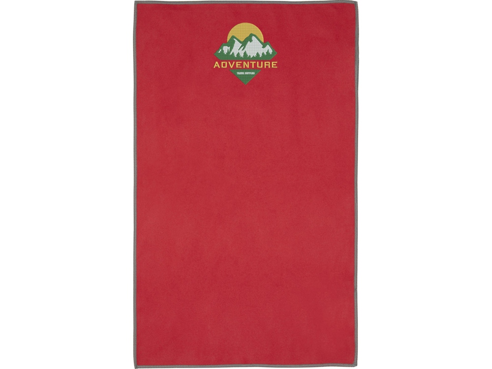 Pieter GRS сверхлегкое быстросохнущее полотенце 30x50 см - Красный — изображение 6