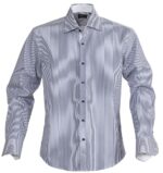 Рубашка мужская в полоску Reno, темно-синяя