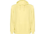 Толстовка с капюшоном KENIA унисекс, солнечно-желтый выстиранный WASHED