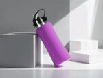 Бутылка для воды Bottle C1, сталь, soft touch, 600 мл, фиолетовый